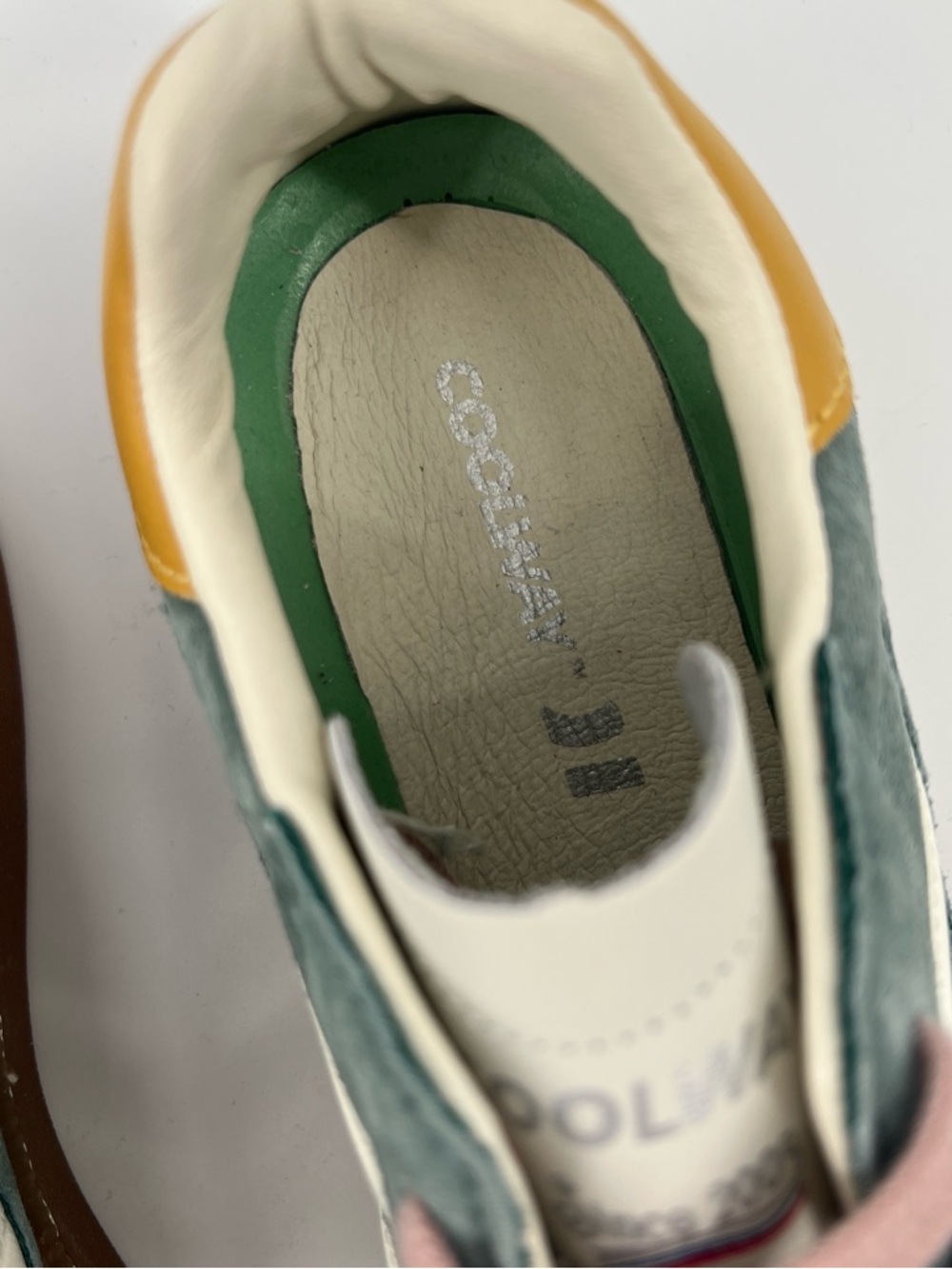 Coolway Goal Teal Suede Pink Lace Up Colorful Trendy Streetwear Low Sneakers 9 - Picture 5 of 8